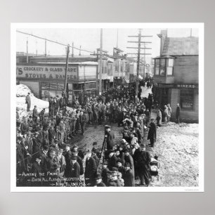 Póster Nome, sorteios 1913 de Alaska