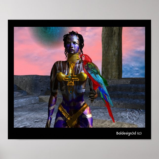 PÓSTER NORA CYBER WARRIOR (Frente)