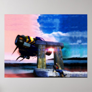 Poster NORA, DE VOLTA AO FUTURO, Ficção Científica, Sc