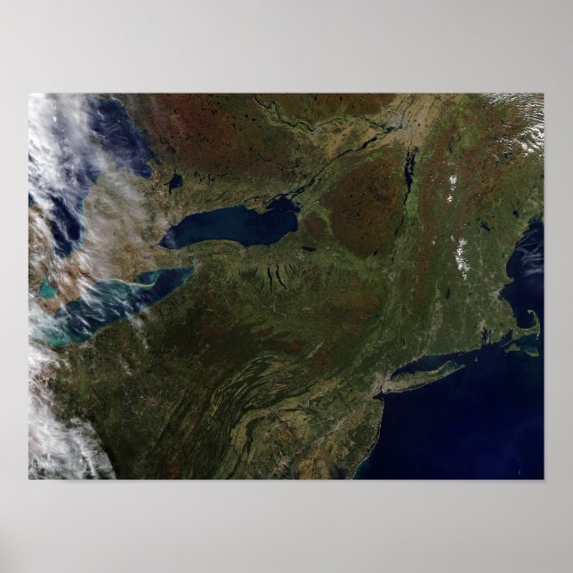 Póster Nordeste dos Estados Unidos (Frente)