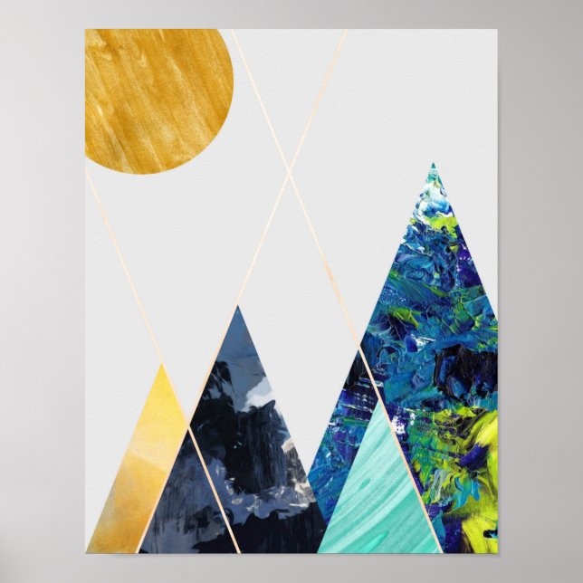 Poster nórdico, Arte de Muro Nórdica, Arte Escandi (Frente)