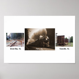 Poster Norfolk e Western 611-The Spirit of Roanoke