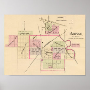 Póster Norfolk, Nebraska
