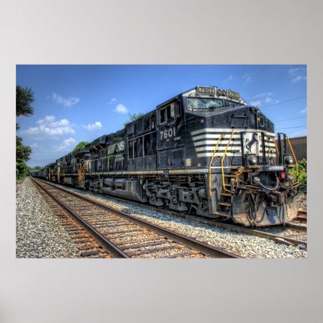 Poster Norfolk Southern in HDR (Frente)