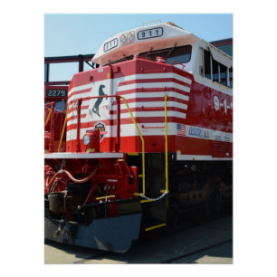 Póster Norfolk Southern Rail 911 Locomotive Diesel