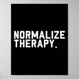 Poster Normalizar a Terapia - Sensibilização para a Saúde