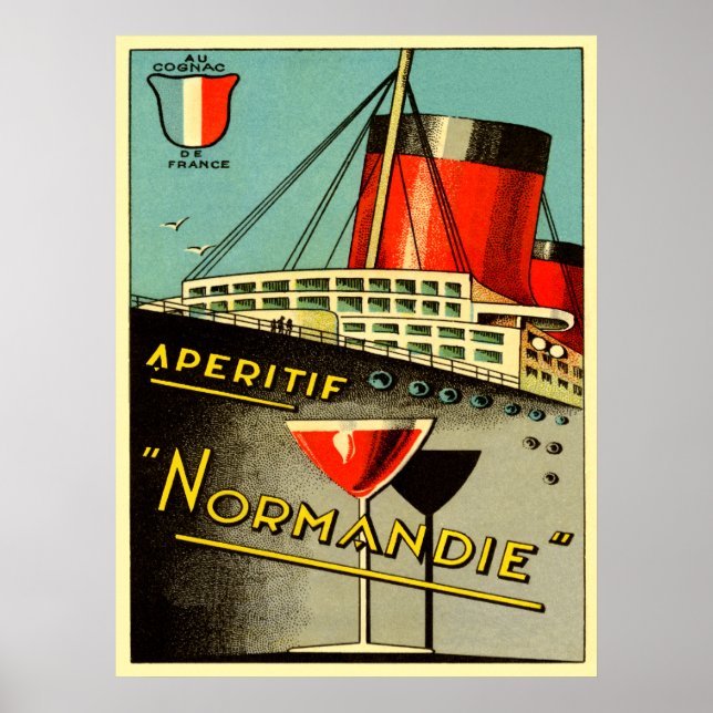 Poster normandie aperitif (Frente)