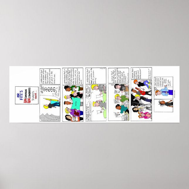 Póster Normas comuns das Nações Unidas de Fitz (Frente)