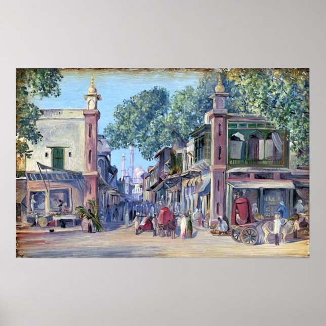 Poster Norte - A rua do sangue, Deli, 1880 (Frente)