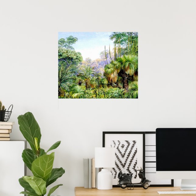 Poster Norte - Cena Florestal no Oeste da Austrália (Escritório em casa)