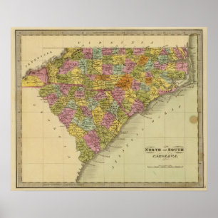 Poster Norte e South Carolina 6