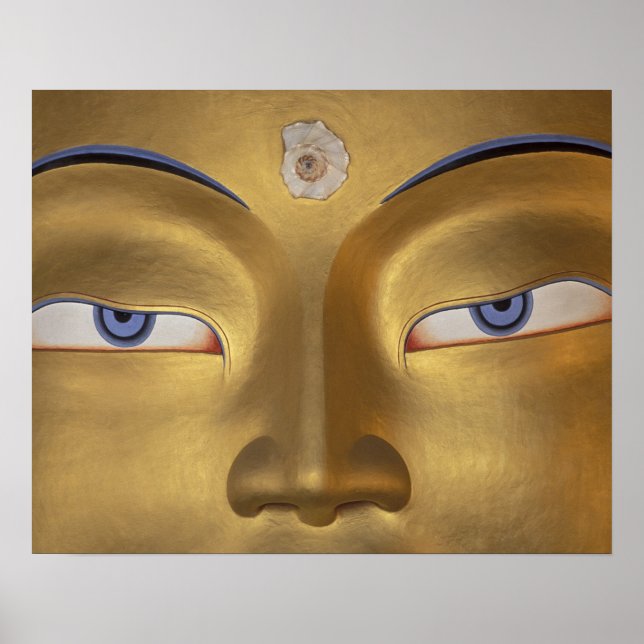 Póster Norte Índia, Ladakh, Thikse gompa (Frente)
