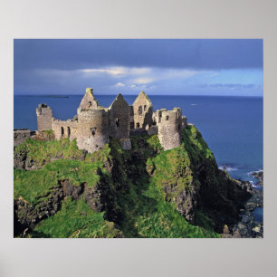 Poster Norte Ireland, County Antrim, Dunluce