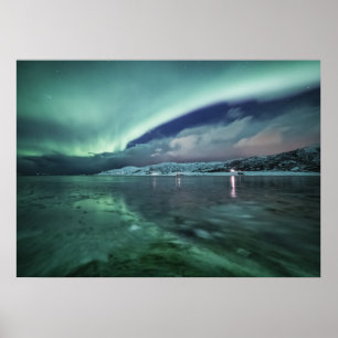 Poster Norte Lights Noruega