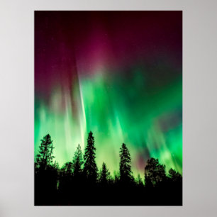 Poster Nortes Aurora borealis