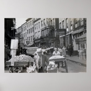 Poster North End 1940, Boston