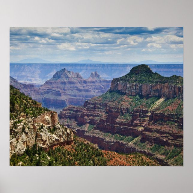 Poster North Rim Gran Canyon - Grand Canyon Nacional (Frente)