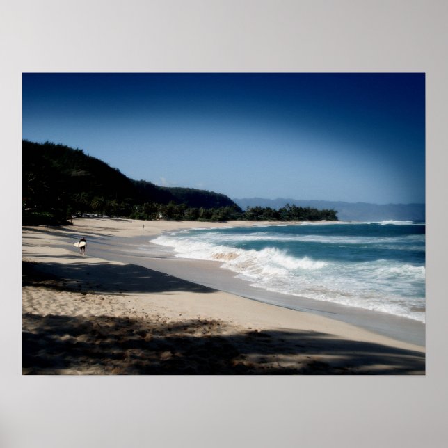 Poster North Shore, Oahu (Frente)