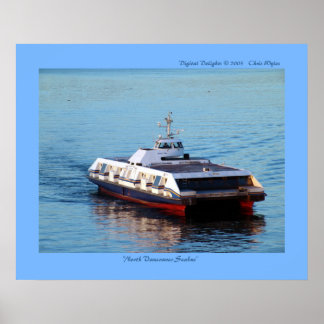 Póster "North Vancouver Seabus"