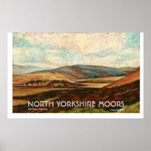 Póster North Yorkshire amarra o impressão/poster.