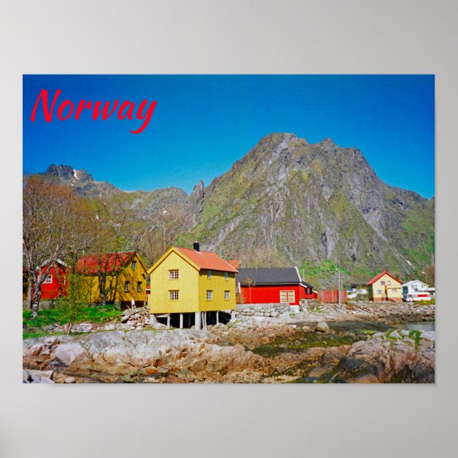 Poster Noruega (Frente)