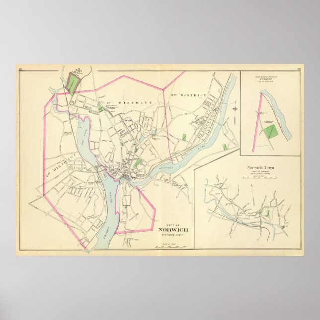 Póster Norwich (Frente)