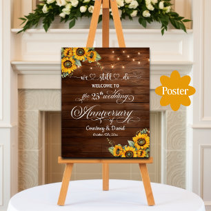 Poster Nós Ainda Fazemos Luzes De Cordas De 25 Casamento