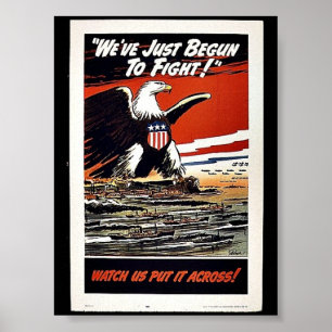 Póster Nós apenas começamos a lutar!