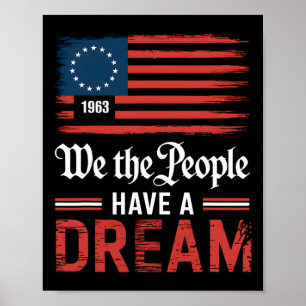 Poster Nós, As Pessoas, Temos Uma História Negra De Sonho