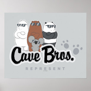 Poster Nós Bare Bears - Irmãos Cavernas. Representar