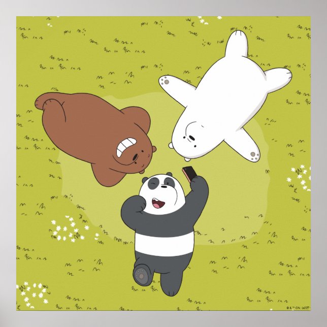 Poster Nós Bare Bears - #SquadMeta (Frente)