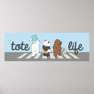 Poster Nós Bare Bears - Vida Bolsa!