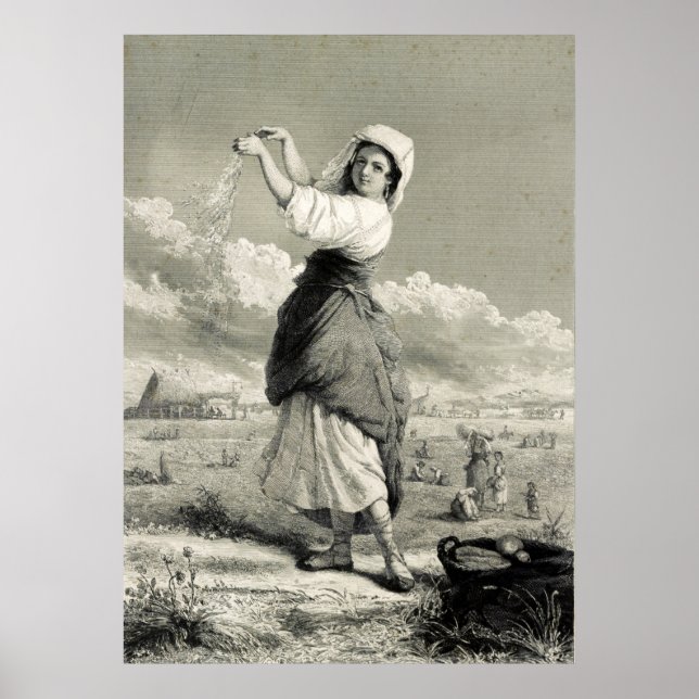 Poster Nos Campos - J G Chapman - 1861 (Frente)