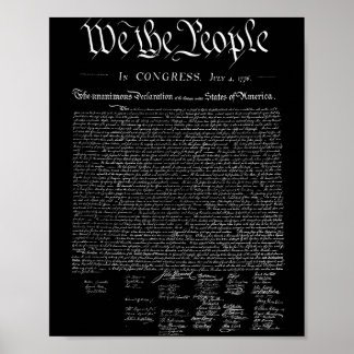 Poster Nós o povo _ nós declaração de independência