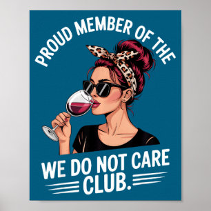 Poster Nós Orgulhosos Membros Wdnc Clube Não