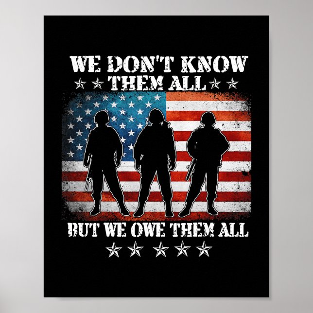 Poster Nós Os Conhecemos Todos, Mas Devemos A Todos Veter (Frente)