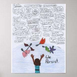 Póster Nós persistimos, 11x14
