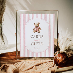 Poster Nós Podemos Ampliar Cartões de Chá de fraldas de E