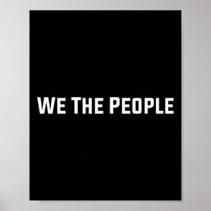 Poster Nós Povo Constituição Estados Unidos Trump Pró