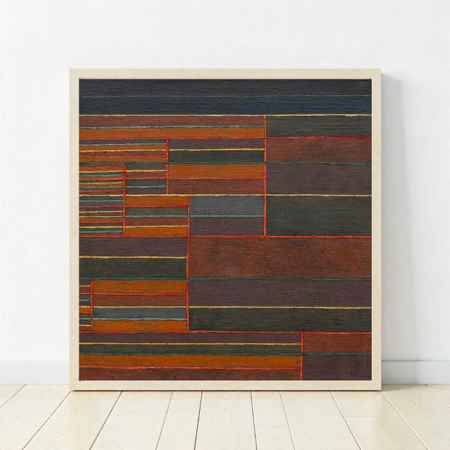 Poster Nos seis limiares atuais, Paul Klee, Abstrato (Criador carregado)