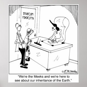 Póster Nós somos Meeks quem herdará a terra