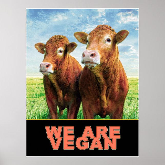 PÓSTER NÓS SOMOS VEGANOS (Frente)