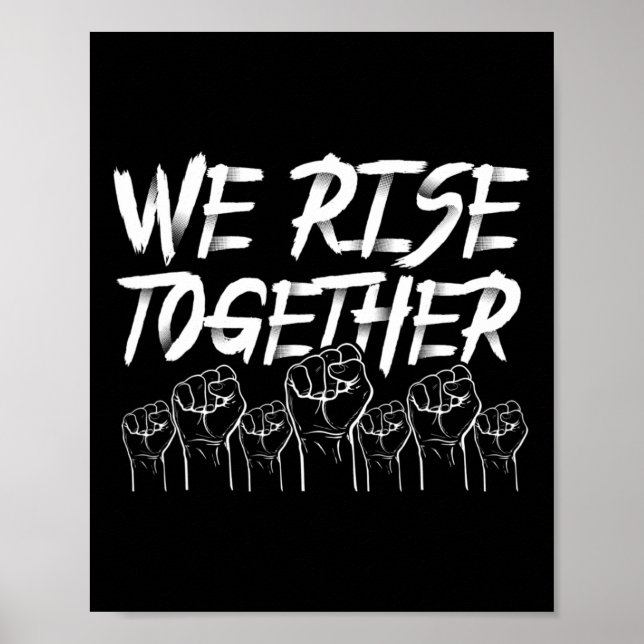 Poster Nós Subimos Juntos Mês da História Negra  (Frente)