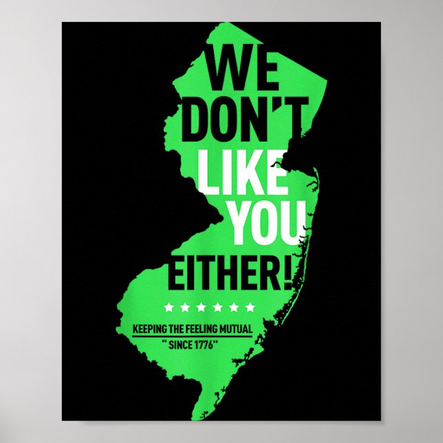 Poster Nós Também Não Gostamos de Você Rivalidade Nova Je (Frente)
