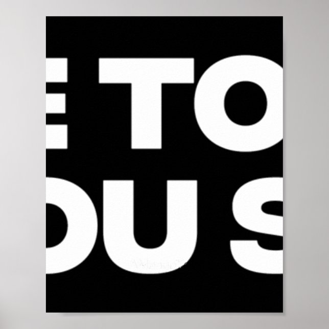 Poster Nós Te Dissemos 1 (Frente)