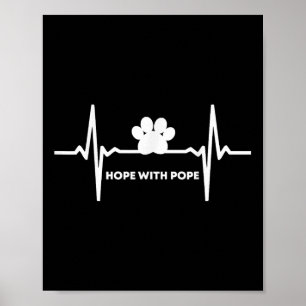 Poster Nós Temos Esperança Com O Papa T