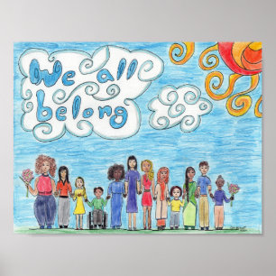 Poster Nós todos pertencemos