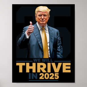 Poster Nós Vamos prosperar Em 2025!