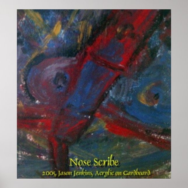 Póster Nose Scribe (Frente)