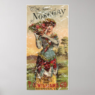 Póster Nosegay - 1900 - angustiado